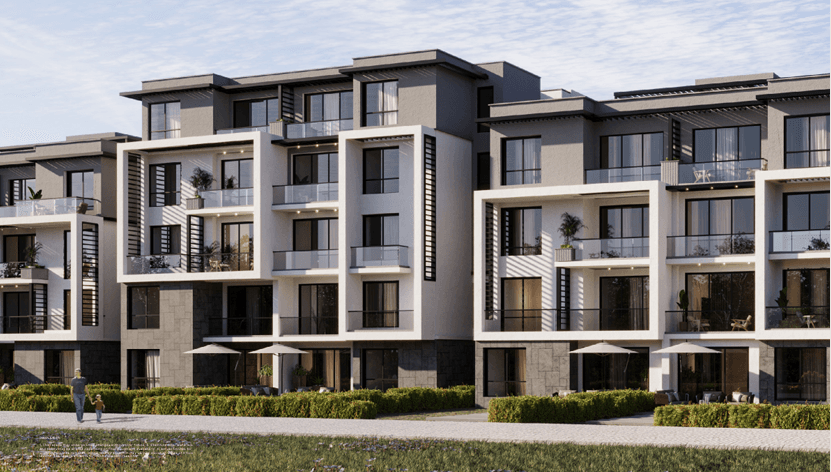 Apartment for sale in Spire - Club Hills with 2 bedrooms in Northern Expansion by Housing and Development Properties HDP
