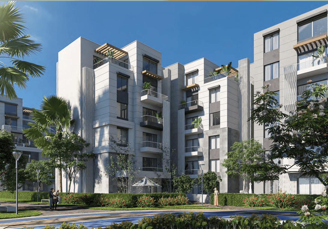 Apartment for sale in District 2 - Moon Heights with 2 bedrooms in October Gardens by Palm Hills Developments