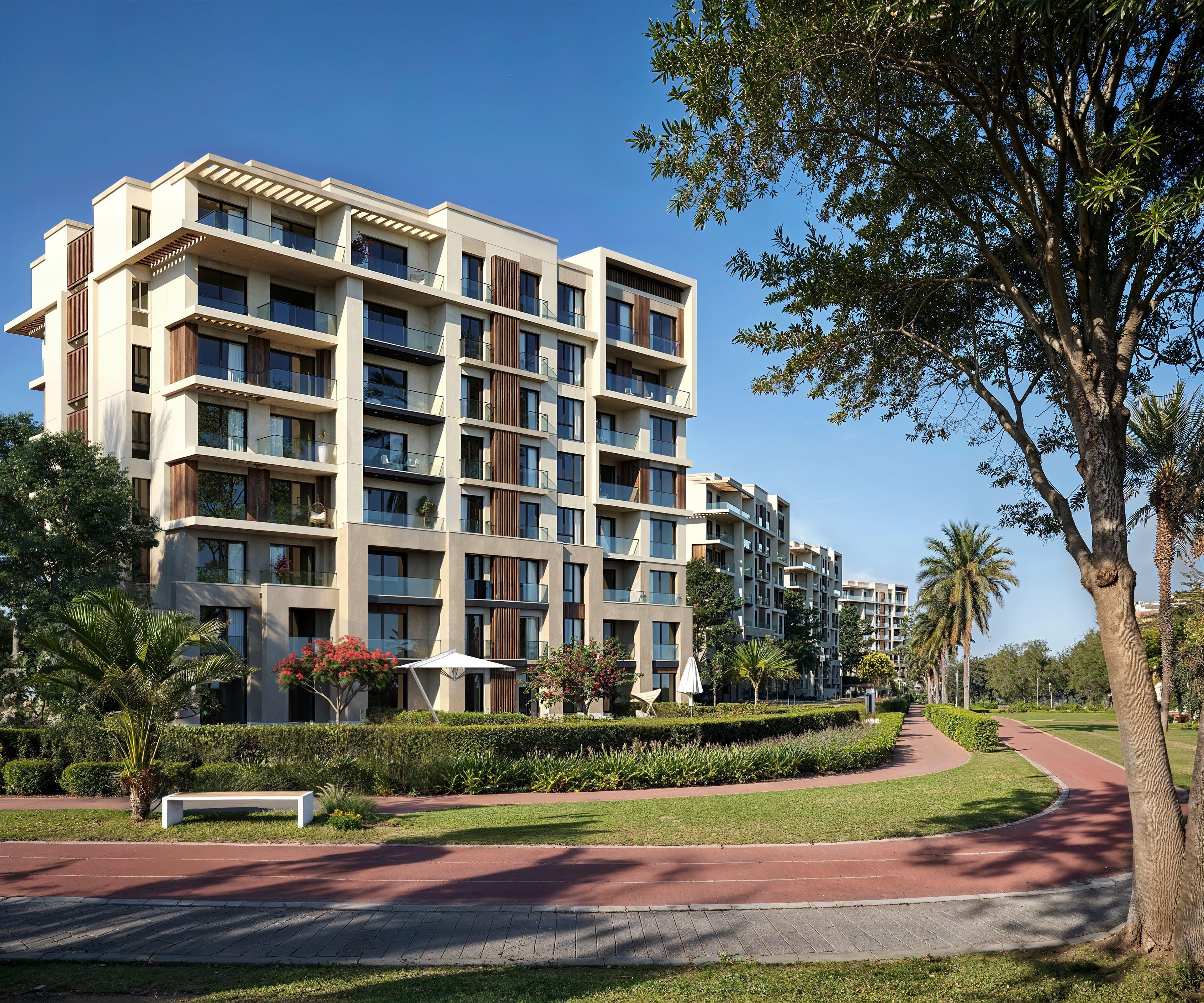 Apartment for sale in Sapphire Residence with 2 bedrooms by Qatari Diar