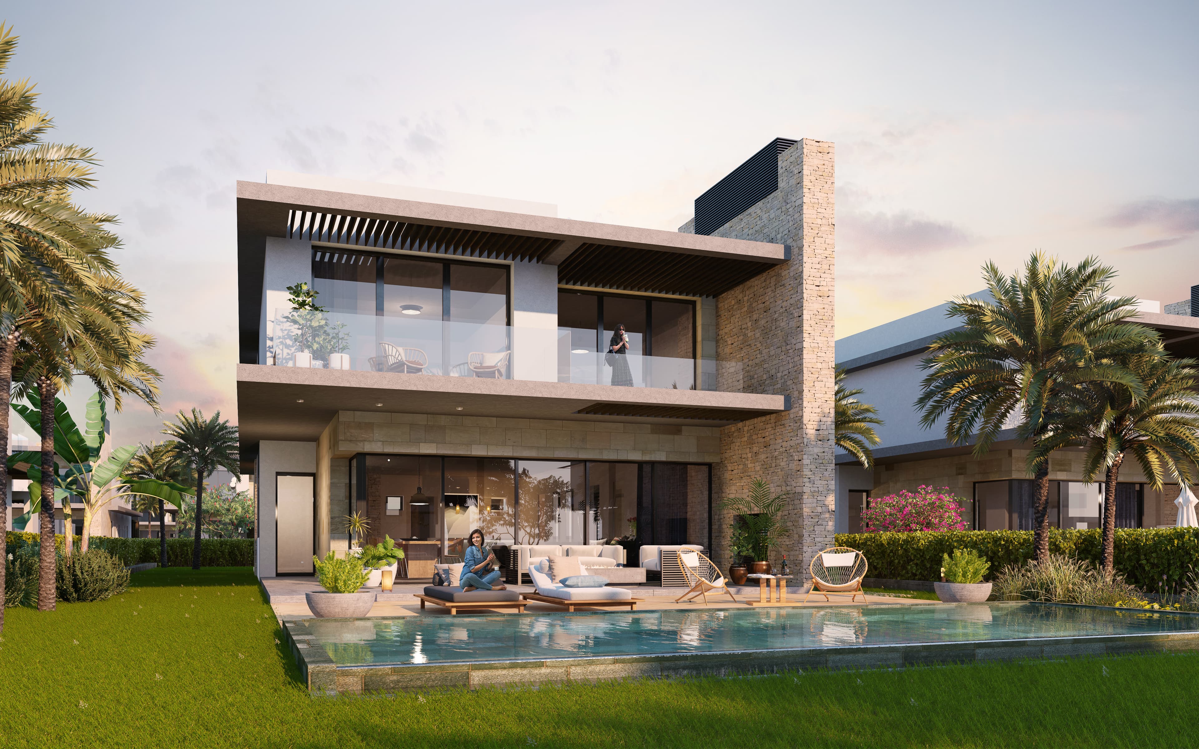 Twinhouse for sale in Silversands with 4 bedrooms in Sidi Heneish by Ora Developers