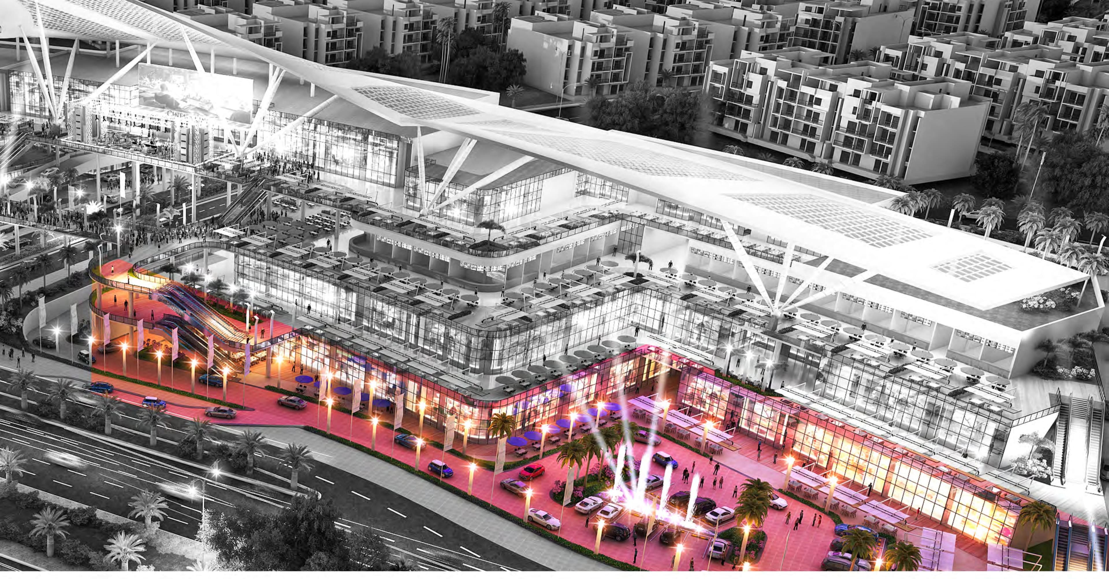 Retail for sale in Fifth SquareThe Mall with 1 bedrooms in New Cairo by Al Marasem Development